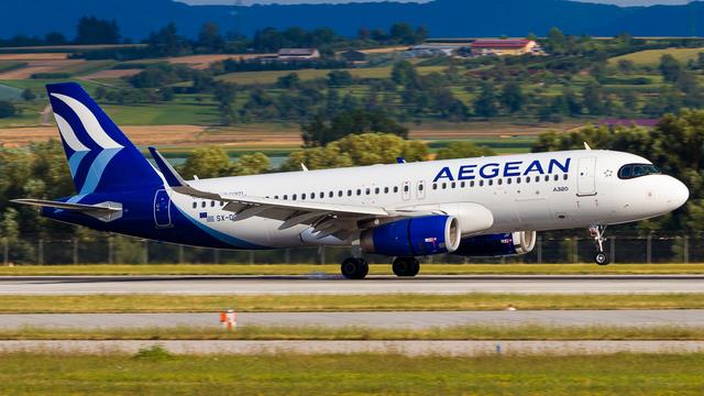 SX-DGY:Airbus A320-200:Aegean Airlines